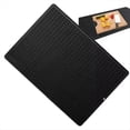 thumbnail image 2 of Almohadilla Protectora de Silicona para Estufa, Cubierta Protectora para Horno, Almohadilla de Drenaje, Almohadilla Aislante de Silicona Fácil de Limpiar, Color Negro, 2 of 5