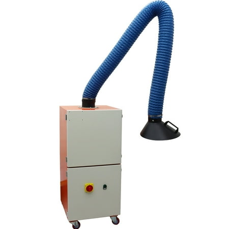 

INTSUPERMAI Portable Smoke Purifier Welding Fume Extractor Exhaust Gas Purification Single Suction Arm 220V