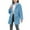 A01-Blue, variant on Girls Fuzzy Fleece Jacket Fall Winter Faux Fur Coat Sherpa Jacket Casual Loose Open Front Cardigan Outerwear with Pockets 12-13 Years
