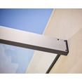 thumbnail image 6 of Palram Sophia Polycarbonate Door Awning Gray/Clear, Multiple Sizes, 6 of 11