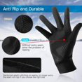 thumbnail image 5 of BRILLAR Guantes con forro térmico: pantalla táctil, resistentes al viento, transpirables, antideslizantes, ideales para andar en bicicleta, correr y esquiar, 5 of 5