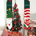 thumbnail image 3 of Merry Christmas Banner Sign - Christmas Front Porch Door Decorations - Outdoor Xmas Decor,DL6003, 3 of 5