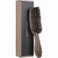 thumbnail image 1 of wonima11 Hair Brush,Boar Bristle Hair Brushes for Women Men and Kids Slick Back Hair Brush for Smoothing Styling Detangling Enhance Shine and Texture Also Makes a Great Beard Brush, 1 of 1