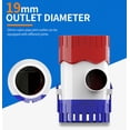 thumbnail image 2 of 1100 GPH 12V Marine Electric Bilge Pump – Submersible Automatic Sump Water Pump 2 of 4