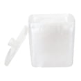thumbnail image 3 of Miangastore Cosmetic Accessories Cotton Pad Container White 1Set 3.6x3.3in, 3 of 9