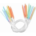 thumbnail image 4 of Yazoeia Knitting Needles, Multicolor Circular Sweater Needles, 12Pcs Plastic Circular Tube Knitting Needles Kit Sweater Needle Set(80CM long) CJC912-187461, 4 of 9