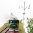 thumbnail image 3 of Inteprter Mini poste de luz LED en miniatura para exteriores, modelo de luz ferroviaria, escala 1: 87, accesorios de construcción, lámpara de Type3 NO3, 3 of 6