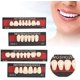 thumbnail image 2 of Dental Material Synthetic Resin False Teeth Filling Denture Tooth Care Tool Temporary Repair White Teeth Cosmetic Dentures For Upper Jaw, 2 of 5