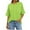 Mint Green, variant on cocolona Womens Summer Striped Print T-shirts Crew Neck Short Sleeve Tops with Pocket Fashion Casual Loose Blouse Trendy Tees