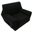 Stretch Sofa Covers,1/2/3/4 Seats Solid Color Chair Loveseat Couch