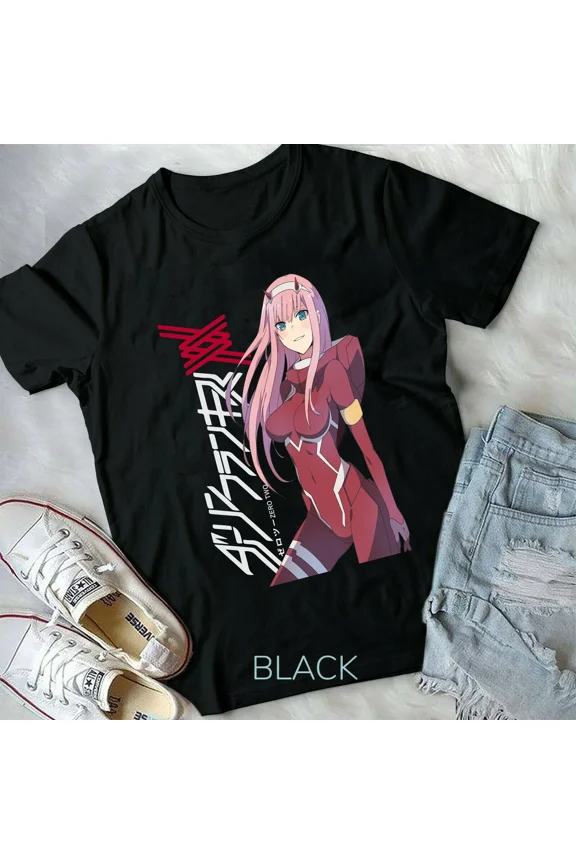 RARE ZeroTwo Anime Manga Darling in the Franxx,2022 New shirt