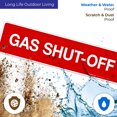 thumbnail image 5 of Gas Shut-Off Sign, Fire Safety Sign,, 5 of 8
