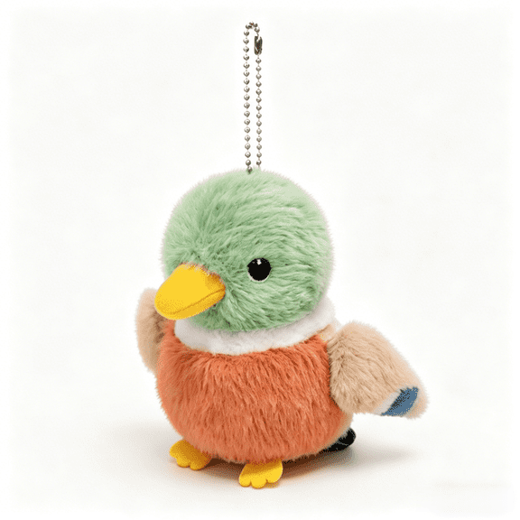Cute Mallard Duck Plush Stuffed Animal Toys Lifelike Green Duck Plushie Soft Plush Doll Gifts Home Decor