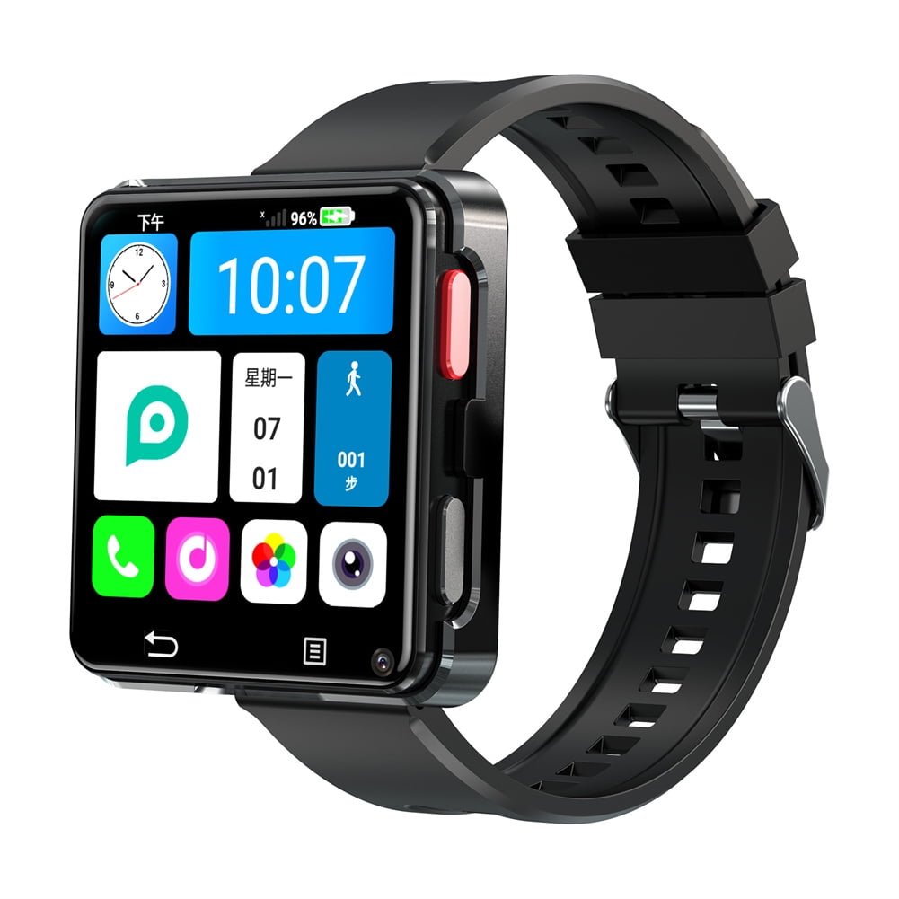 Smart Watch Compatible For Android 11.0 4G Internet GPS Smartwatch 2.64 Large Screen Dual Camera SIM Card Smart Watch HQ668
