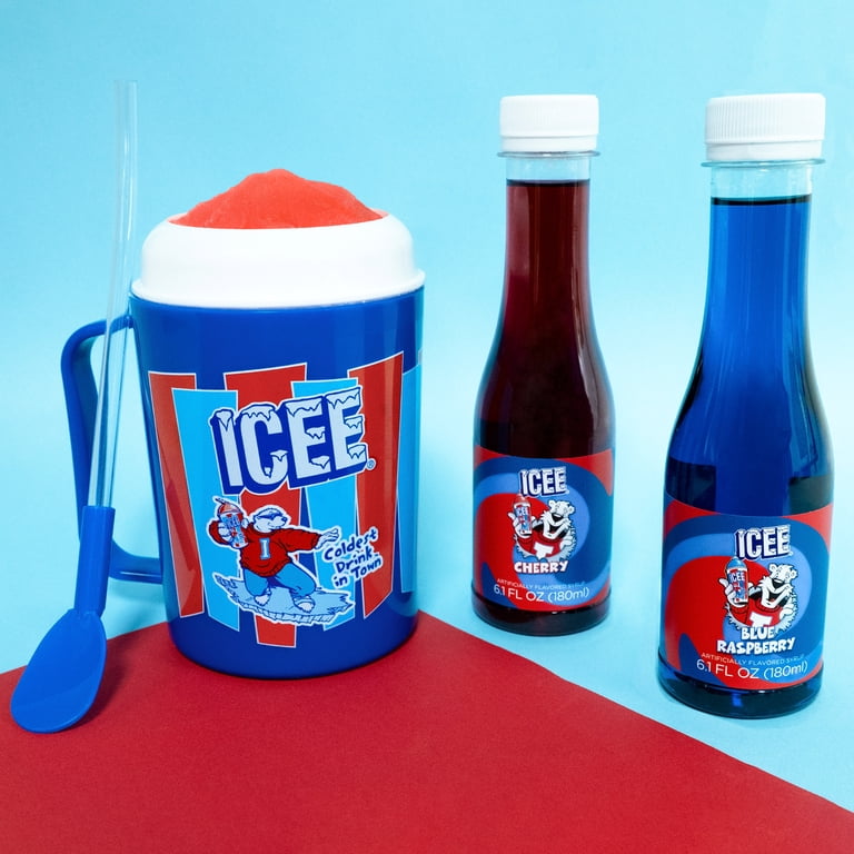 ブライスアイチップ２ペアセット✴︎レッド＆ブルー✴︎ Icee Making Cup & 2 Syrups. Classic Cherry & Blue Raspberry