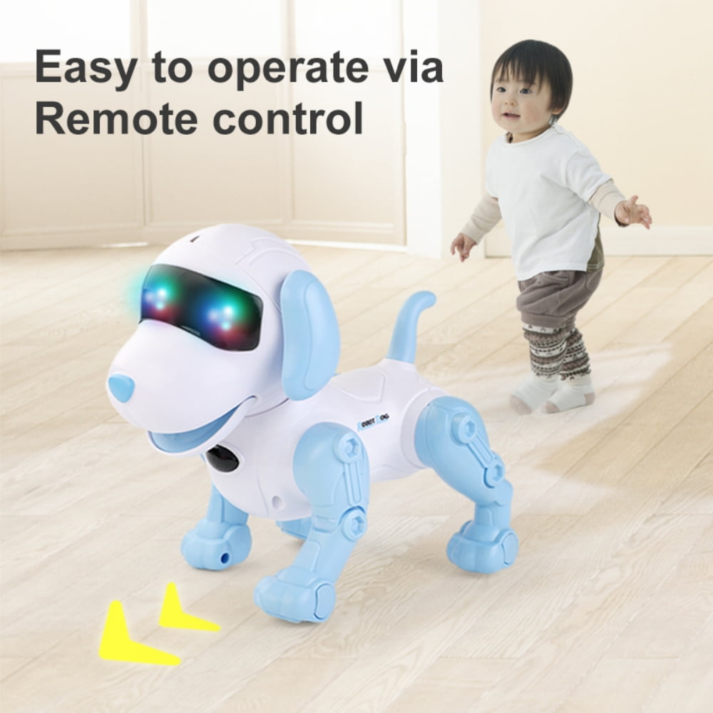 Tyethy Robot Dog RC Robot Toys for Kids, Programming Singing Dancing Remote Control Smart Robot for Boys Girls Ages 3+ Birthday Christmas Gift