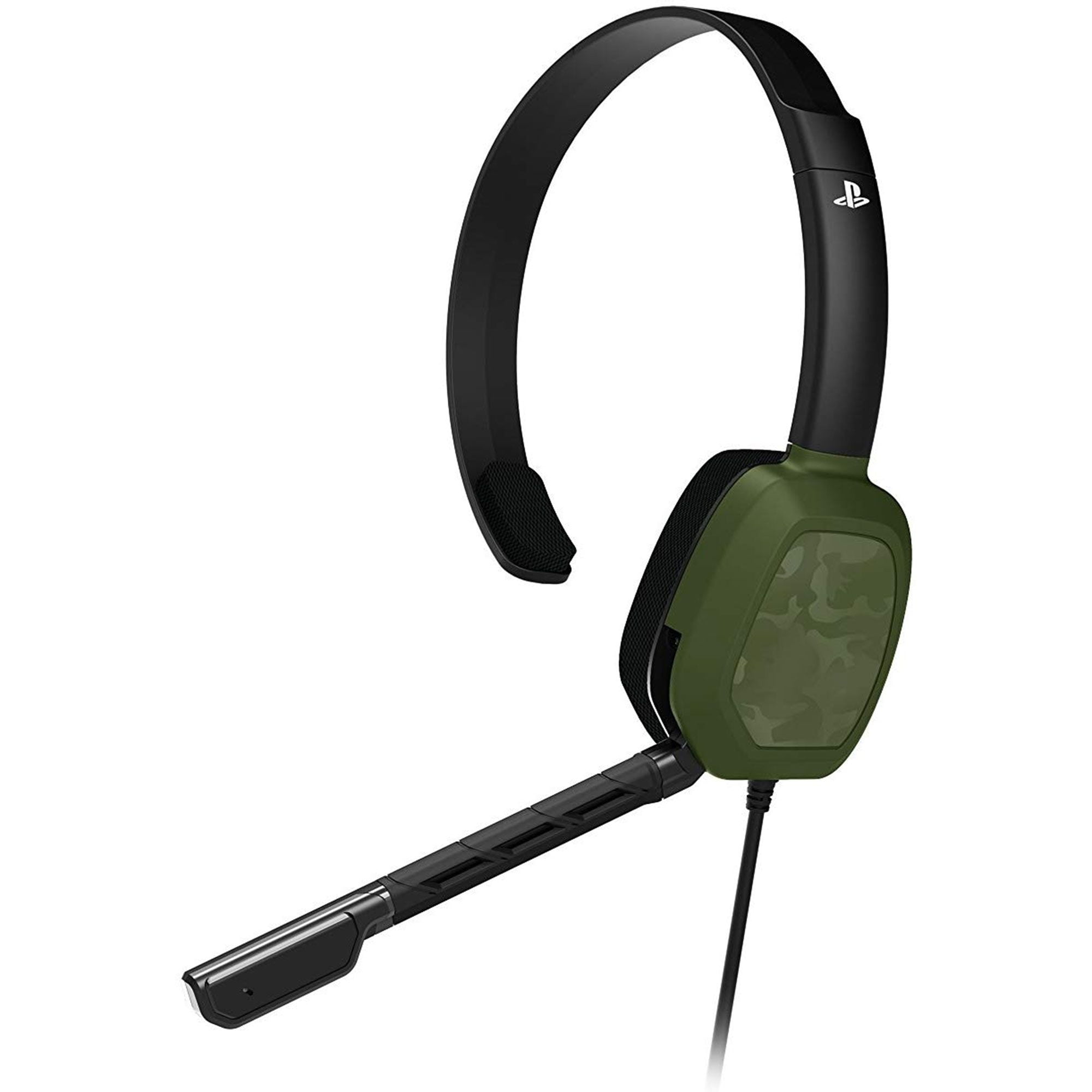 PDP PS4 Afterglow LVL1 Green Camo Wired Headset