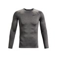 thumbnail image 5 of Under Armour HeatGear Long Sleeve Baselayer T-Shirt, Grey, 5 of 6