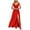 Red, variant on IROINNID Wedding Guest Dresses for Women Homecoming Party Summer Camis Sleeveless V-neck Waist Retraction Vent Formal Dress Elegant Formal Dress,Green