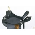 thumbnail image 4 of 13 In Flex Tree Western Horse Saddle American Leather Trail Barrel Racing By Hilason, 4 of 7