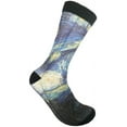 thumbnail image 3 of Unisex Novelty Cotton Crazy Crew Socks - Cartoon Bear and Bird Socks, 3 of 5
