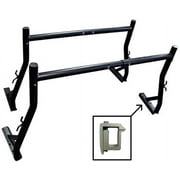 TMS 800 LB Adjustable Non-Drilling Pick Up Rack Contractor Lumber Utility Ladder 2 Bars