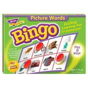 Angle View: Picture Words Bingo Game