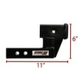 thumbnail image 5 of Extreme Max 5001.6509 Solid Shank Receiver Extension - 4" Rise, Includes Two Hitch Pins, 5 of 5