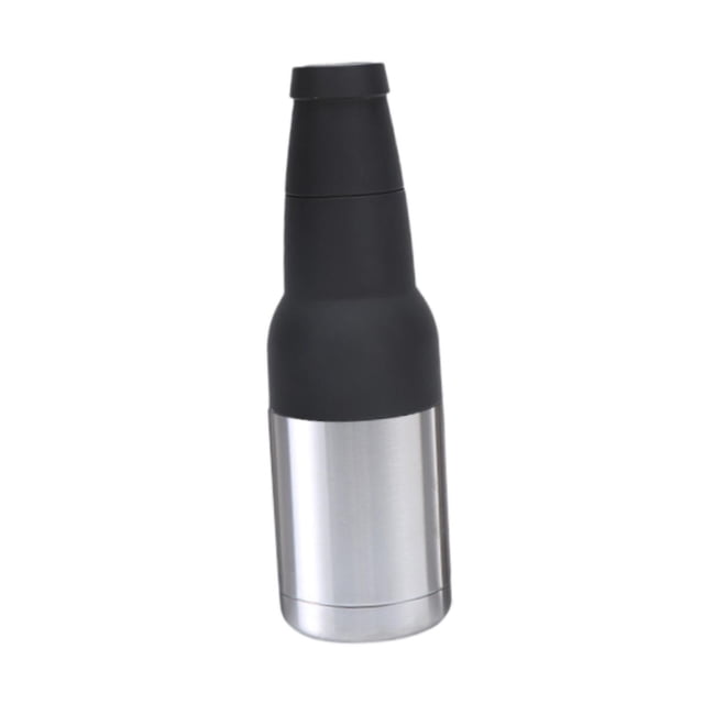 Soporte aislante Strade Fareast Limited para botellas de cerveza enfriador delgado Plata
