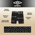 thumbnail image 6 of Umbro Mens Boxer Briefs Breathable Cotton Underwear Pack, Lime/Teal/Blue Small 6-Pack, 6 of 7