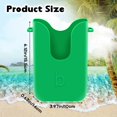 thumbnail image 2 of Soporte De Silicona Para Teléfono Para Bolsas Bogg Accesorio Para Funda De Teléfono Compatible Accesorio Para Bolsa De Playa - Soporte Ideal Para Teléfono Para Bogg Y Bolsas De Playa Similares (Verde), 2 of 5