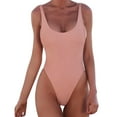 thumbnail image 1 of Women Sexy One Piece Swimsuit Padded Backless Monokini, 1 of 3