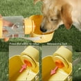thumbnail image 2 of BQBQERT 550ml Dog Water Bottle Go out Dog Walking Travel Bottle Dog Water LeakProof Dog Water Drink Bottle Water Container, 2 of 14