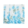 thumbnail image 4 of Girls Dress Blue Flower Double Bow Tie Party Birthday Summer Camp 9-10 Years, 4 of 5