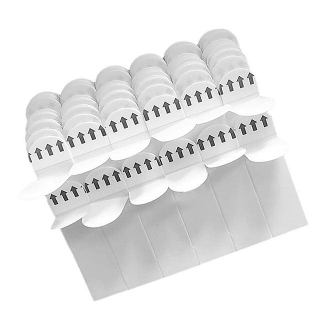 24 Pcs Autocollants pour Cintres Muraux, Bandes Adhésives Résistantes à l'Usure pour Usage Intérieur et Salle de Bain