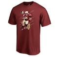 thumbnail image 2 of Men's Dalvin Cook Garnet Florida State Seminoles Fade Away T-Shirt, 2 of 3