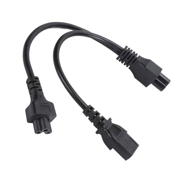 Cable De Alimentación IEC 320 C6 Macho A C13 C5 Hembra, Enchufe De Alimentación Divisor Y Aislante De Alta Eficiencia Para Monitores De Altavoces Portátiles