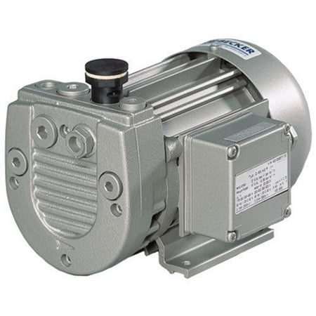15 Hp Rotary Phase Converter BECKER Model VT 4.4 Rotary Vane Vacuum Pump & Motor 0.28 HP, wide range voltage*, 3 PHASE ()