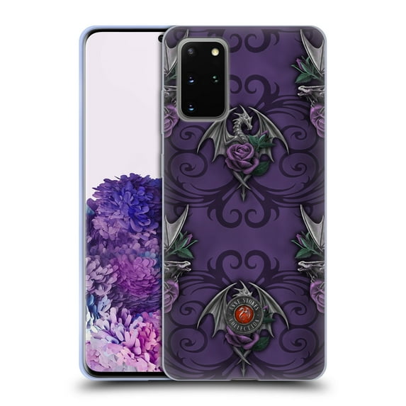 Head Case Designs Officially Licensed Anne Stokes Dragons 3 Pattern Soft Gel Case Compatible with Samsung Galaxy S20+ / S20+ 5G