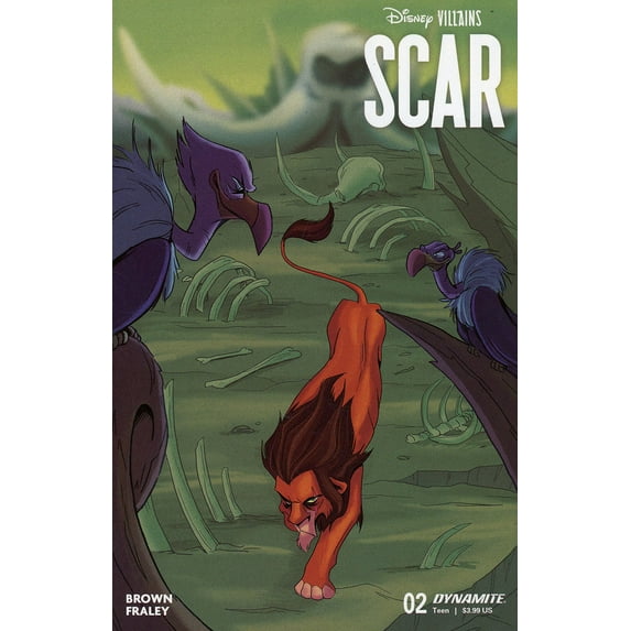 Disney Villains: Scar #2F VF ; Dynamite Comic Book