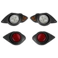 thumbnail image 6 of KFFKFF Golf Cart Light Kit, 12V LED Headlight and Taillight Set with Wiring Harness, Turn Signals, Hazard Lights, Horn, Brake Pad, Zip Ties, ABS Housing, Compatible with Yamaha G29 2007 and Newer, 6 of 9