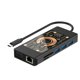 thumbnail image 1 of Estación de carga inalámbrica 12 en 1 con puerto USB-C para dos monitores, VGA, USB 3.0/2.0, SD/TF, RJ45 100M, audio 3.5, 1 of 8