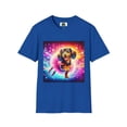 thumbnail image 2 of Dachshund colorful ballerina t shirt, 2 of 10