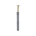 thumbnail image 1 of 30pcs 10mmX80mm Plastic Expansion Pipe Column Concrete Anchor Wall Frame Fixings Tube With Screws Gray ,Easy to Use, 1 of 4