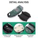 thumbnail image 3 of Alternativa a silla de ruedas para perros de interior para mascotas paralizadas, bolsa de arrastre para perros para patas traseras, silla de ruedas para scooter de mascotas para proteger el pecho y, 3 of 5