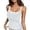 C-White321, variant on DHFJKG Womens 2 In 1 Tank Tops With Built In Bra Hallow Out Backless Slim Fit Camisole Going Out Casual Summer Outfit Scoop Neck Comfy Top