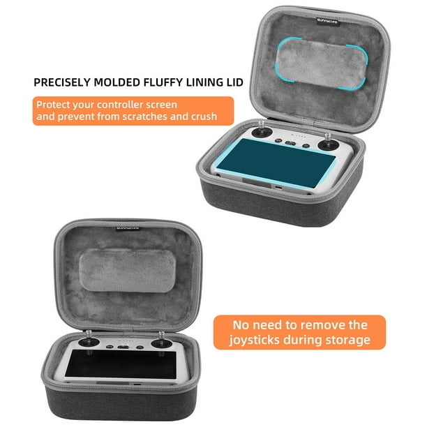 JSVER Carrying Case For DJI Mavic Mini 2 Hard Shell Storage Case For Mini 2/ 2 SE/4K Drone Remote Controller And Accessories, With Propeller Protectors And Control Stick Cover | Guatemala