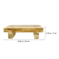 thumbnail image 2 of HLONK Wood Bedside Step Stool Household Bedroom Step Stool Multipurpose Stepping Stool, 2 of 7
