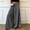 Black women striped wide leg pants a1, variant on Cagogo Women's Striped Wide Leg Pants Elastic Waist Casual Loose Flowy Long Trousers for Summer Beach Travel Lounge Palazzo Style, Sky Blue S