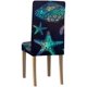 thumbnail image 4 of Funda protectora para silla elástica ABPHQTO Colful Starfish in Ocean Sea juego de 6, 4 of 4